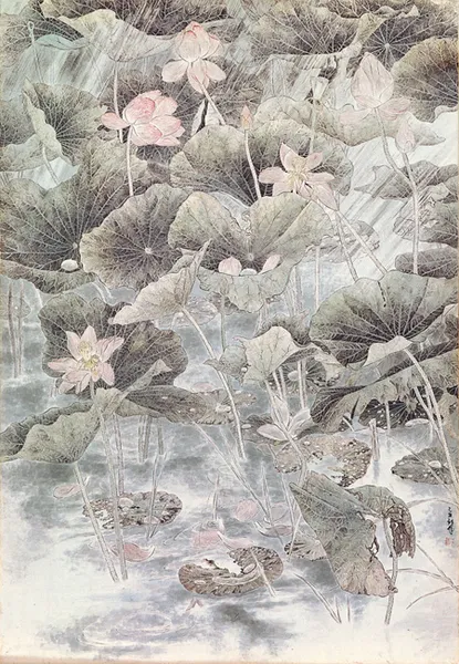 甘錦城 雪中紅