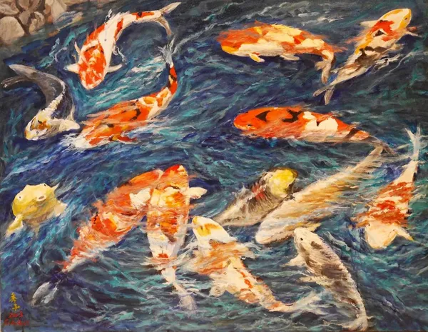 林陳秀子 戲水