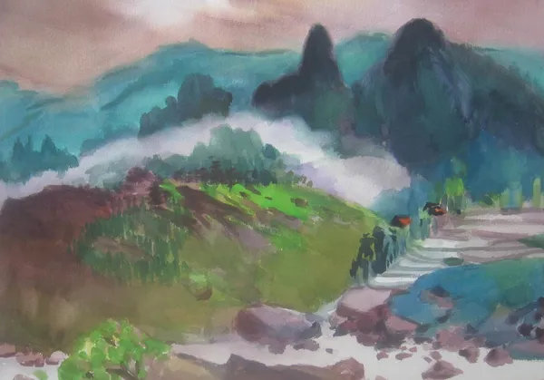 黃紅梅 山居