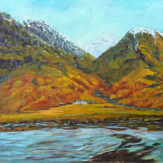 蔡雅香 北國深秋 Autumn in the north