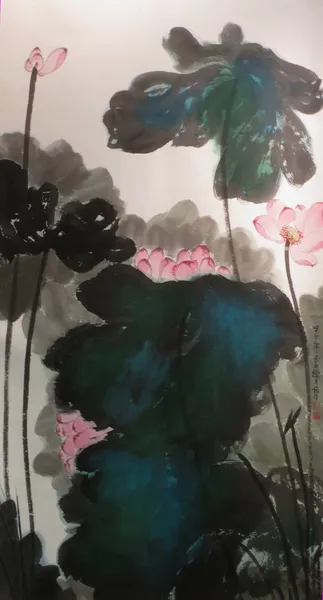 徐月梅 彩荷 Lotus