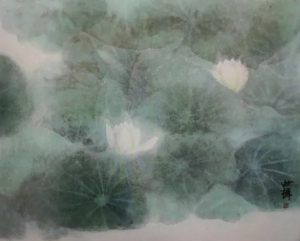 何汝楫 荷花(1) Lotus